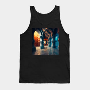 Mystical Cave Mosaic Tank Top